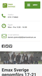 Mobile Screenshot of emaxsverige.se